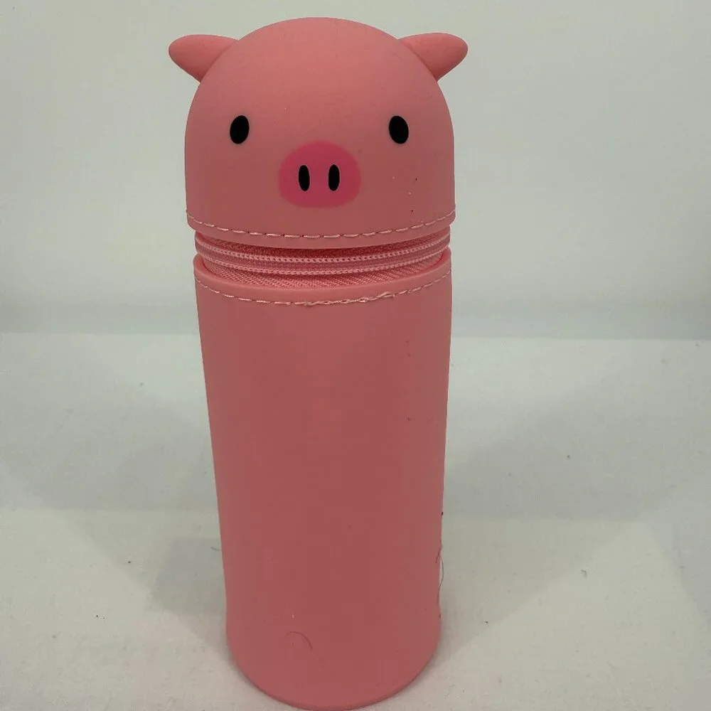 Pig Silicone Pencil Case